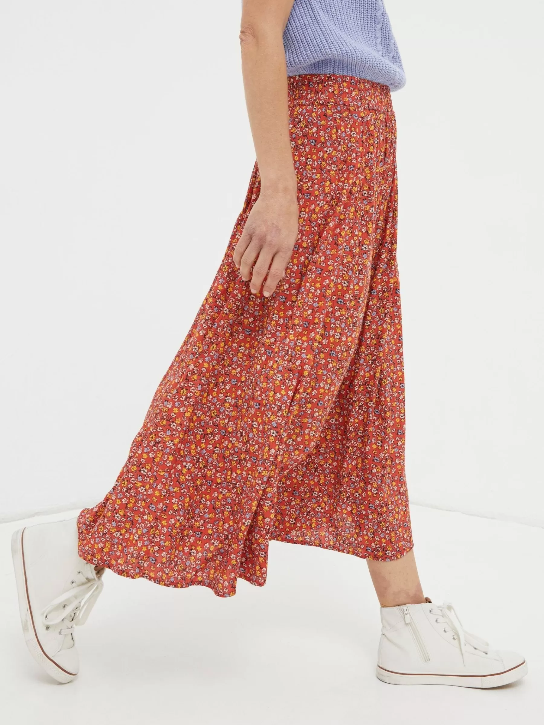 Gradient Floral Midi Skirt*FatFace New