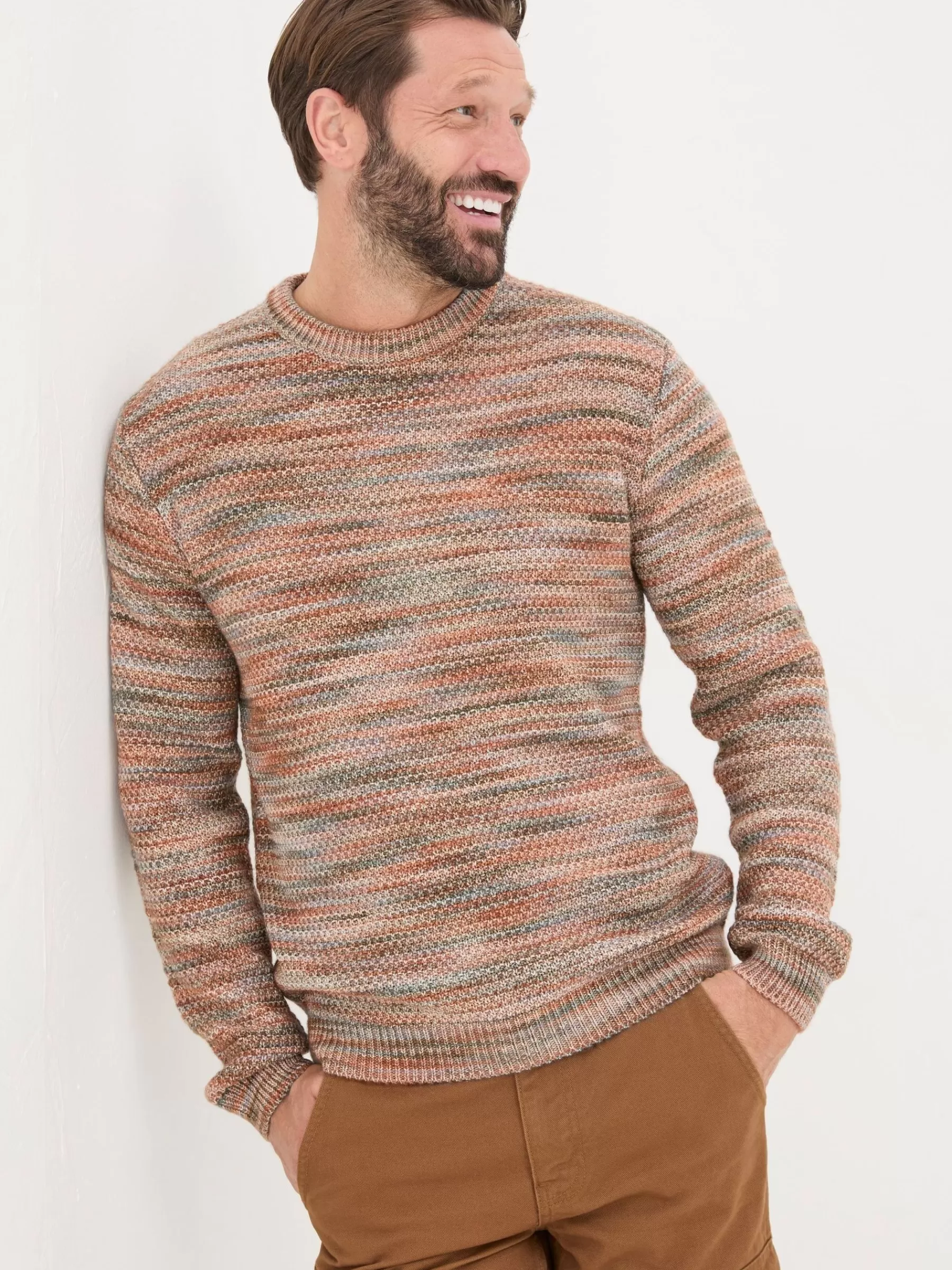 Ombre Crew Neck Jumper*FatFace Hot