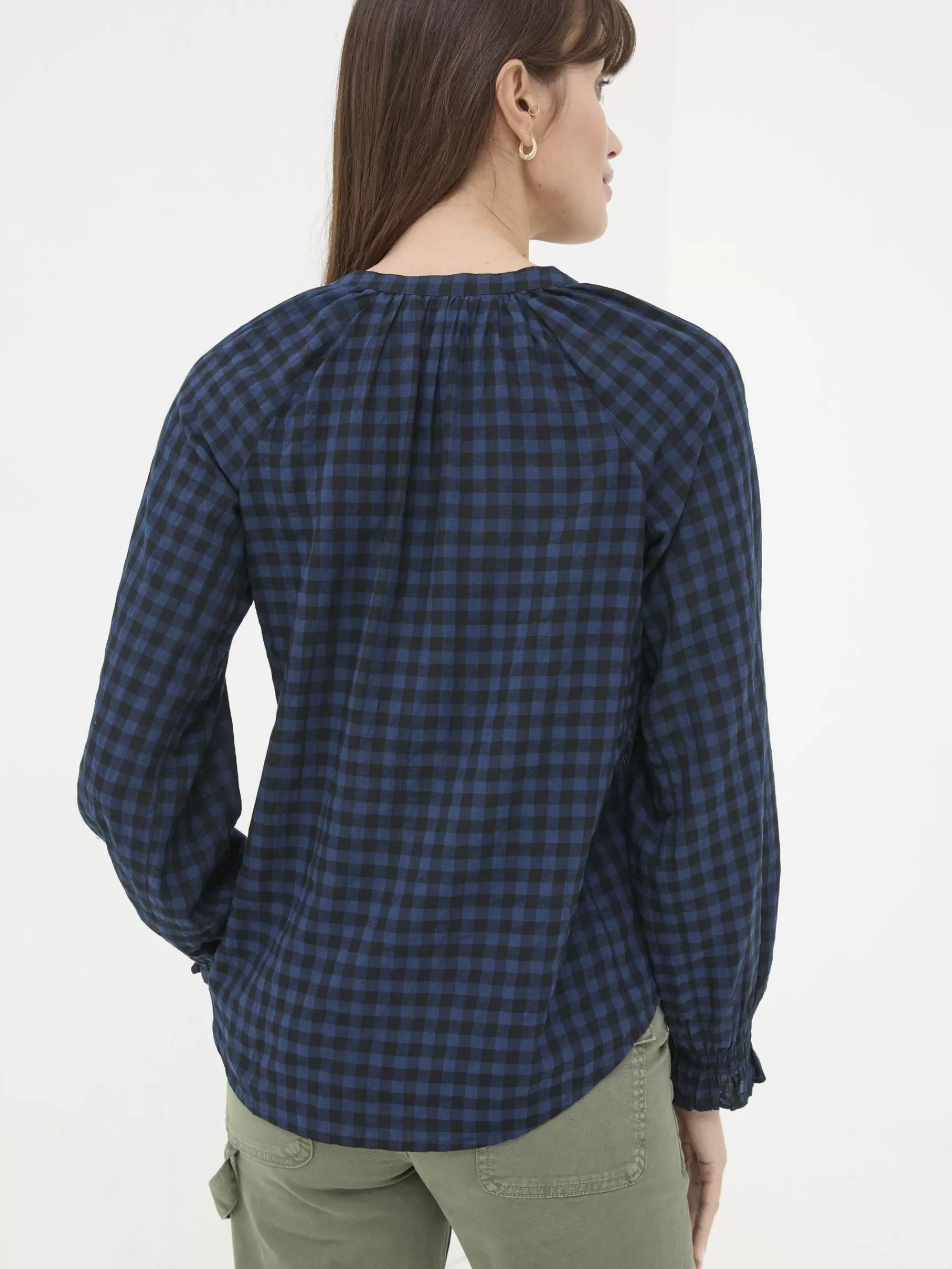 Pacey Pacey Gingham Blouse*FatFace Sale