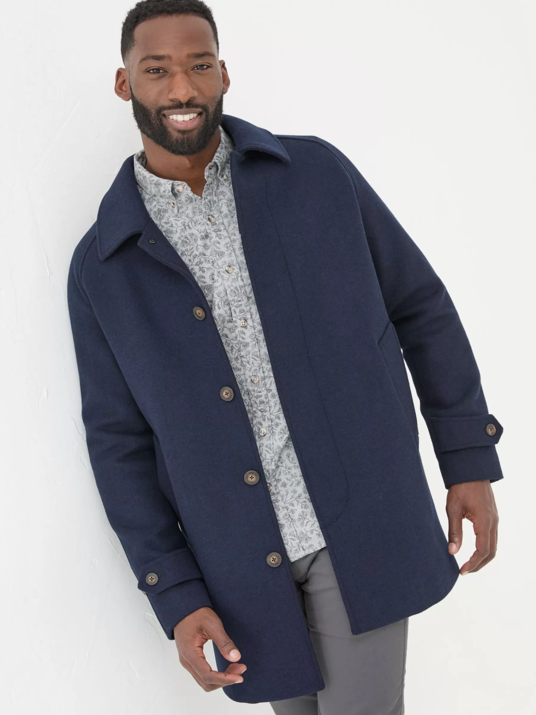 Pendeen Raglan Overcoat*FatFace Best