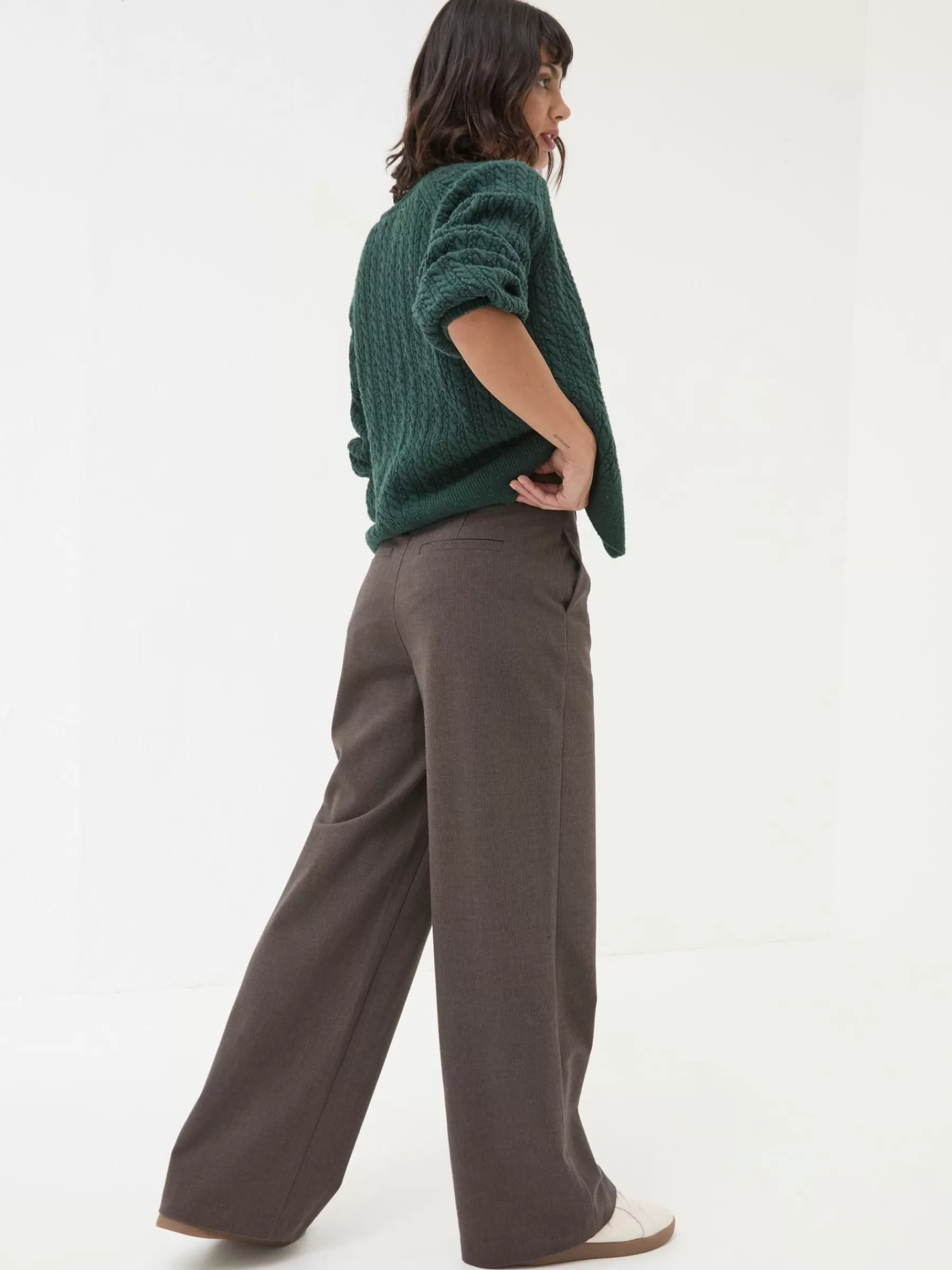 Presley Herringbone Trousers*FatFace Cheap