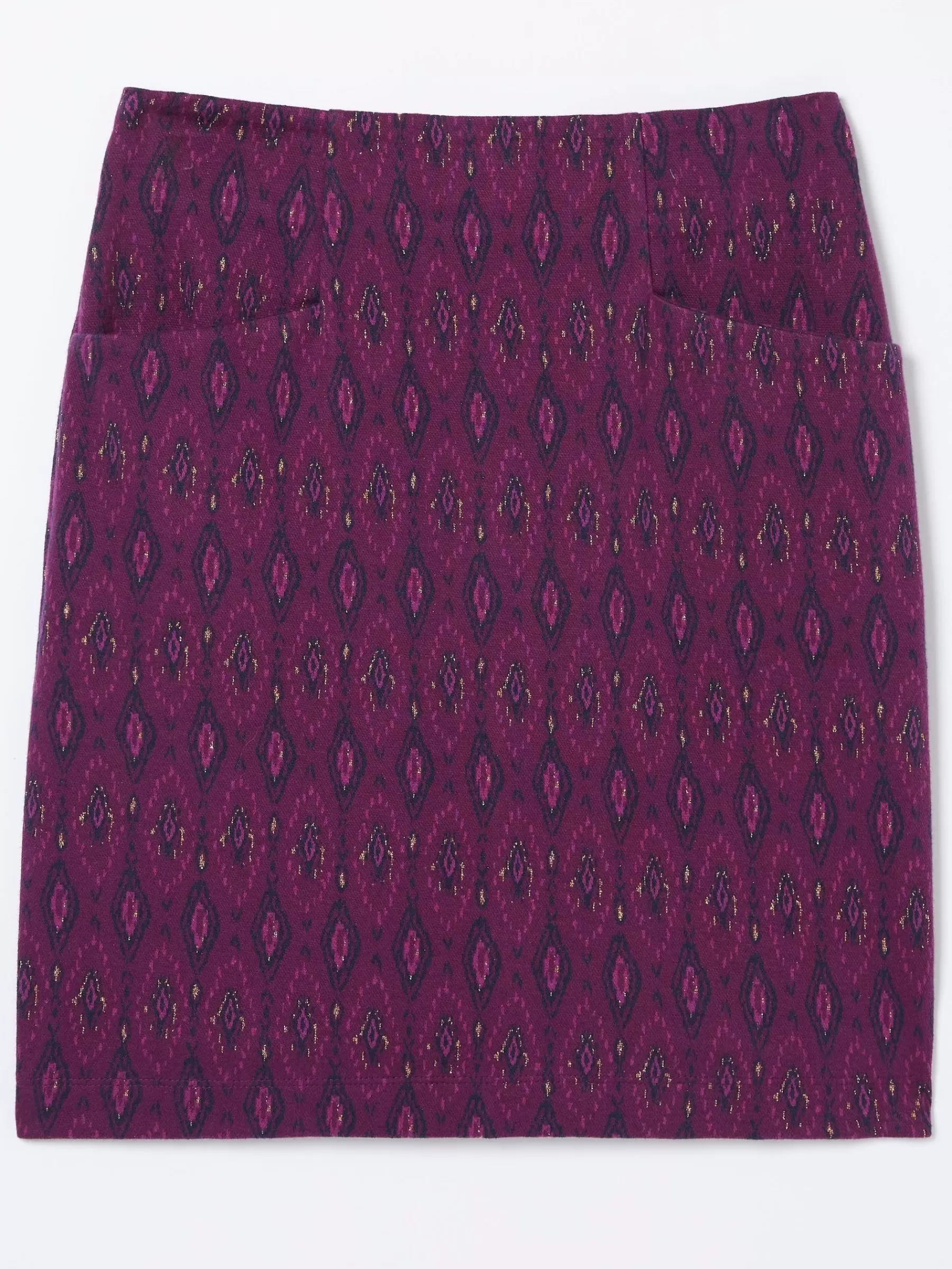 Jennie Ikat Geo Jersey Skirt*FatFace Discount