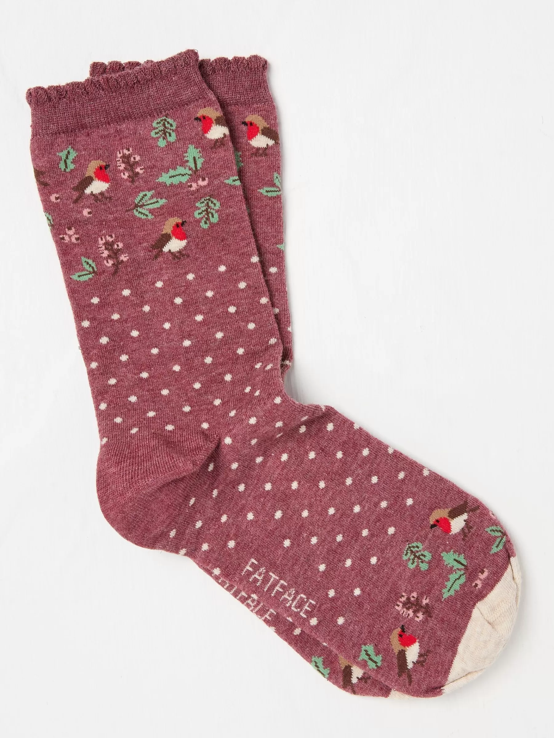 Womens Robin Socks 1 Pack*FatFace Shop