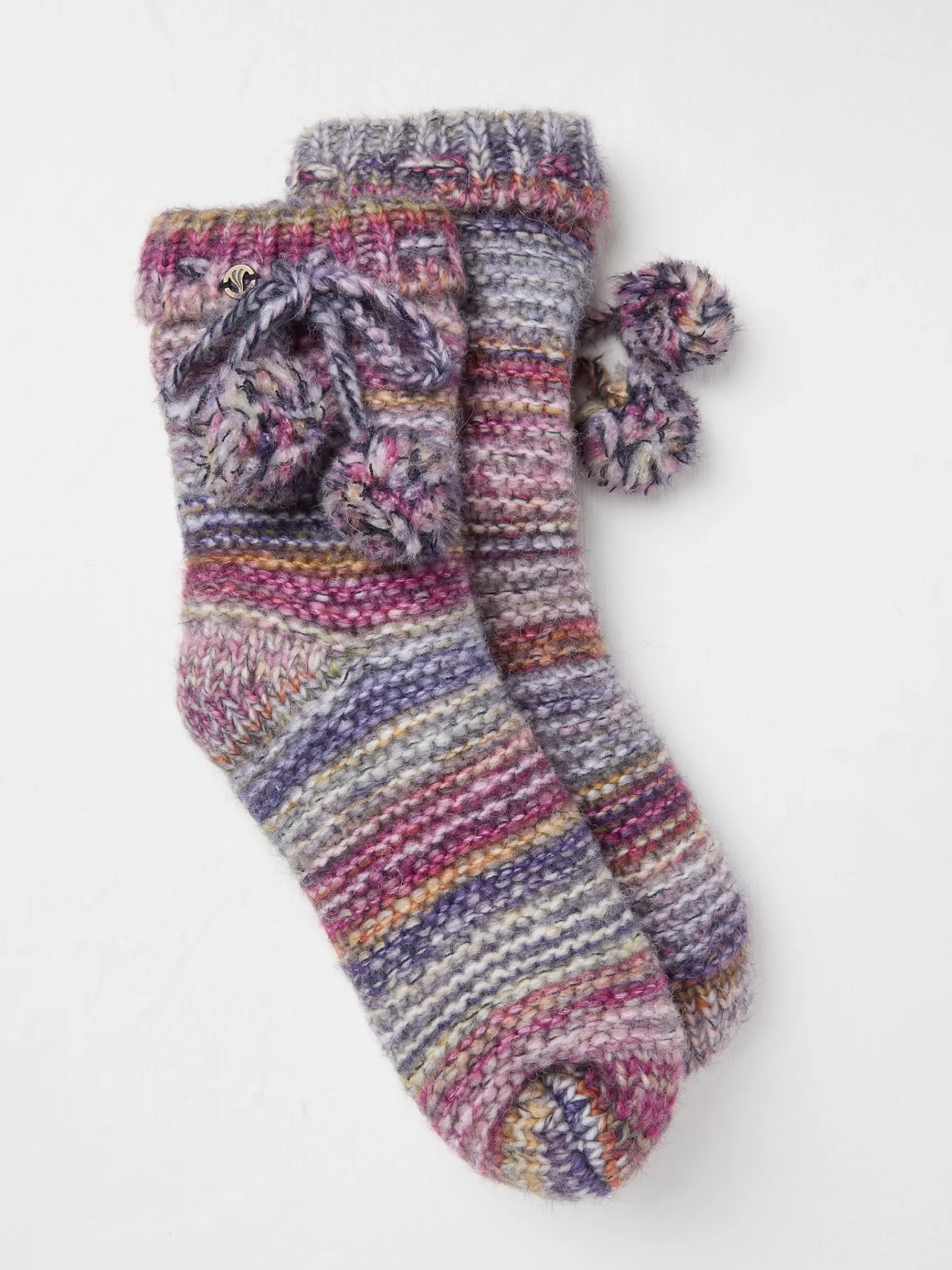 Womens Space Dye Bedsocks*FatFace Shop