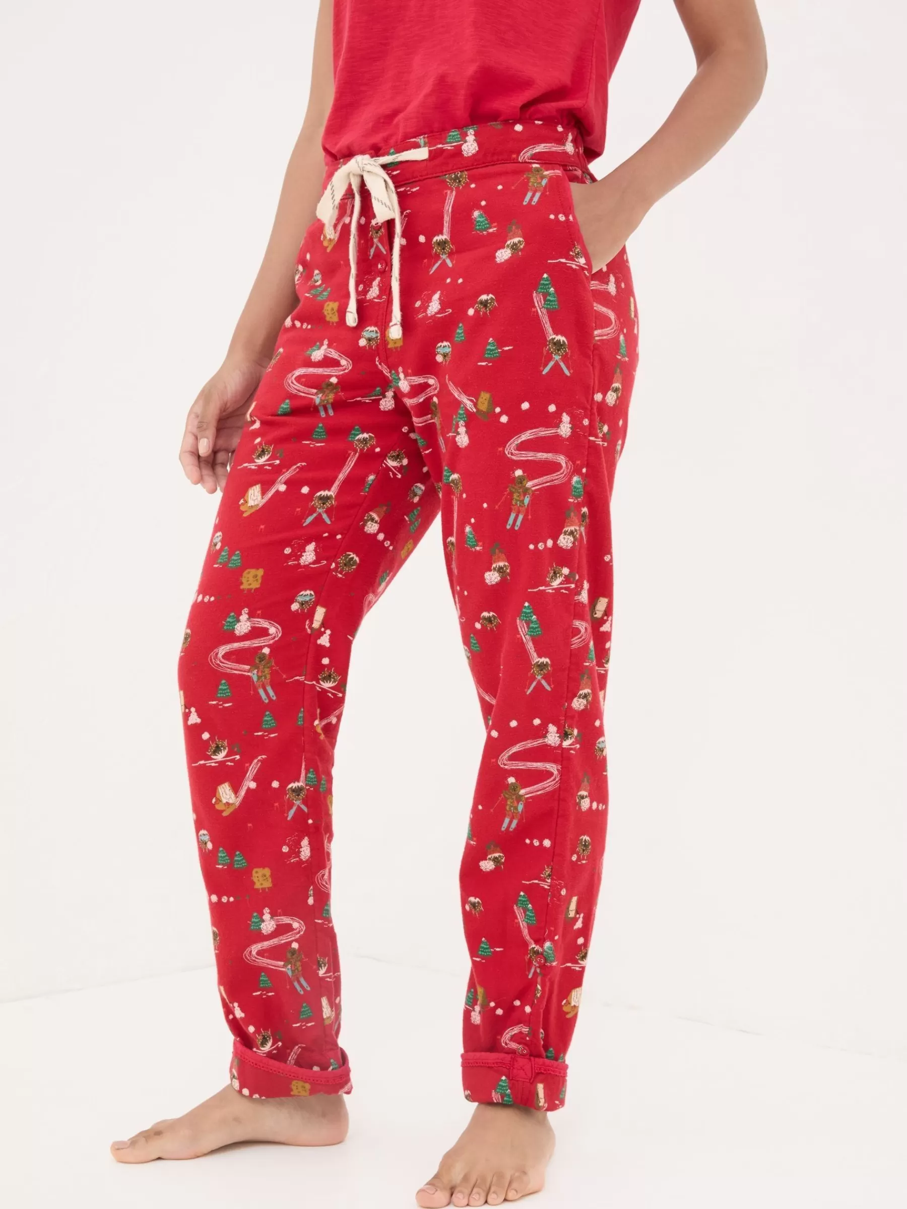 Eva Food Print Pyjama Bottoms*FatFace Store