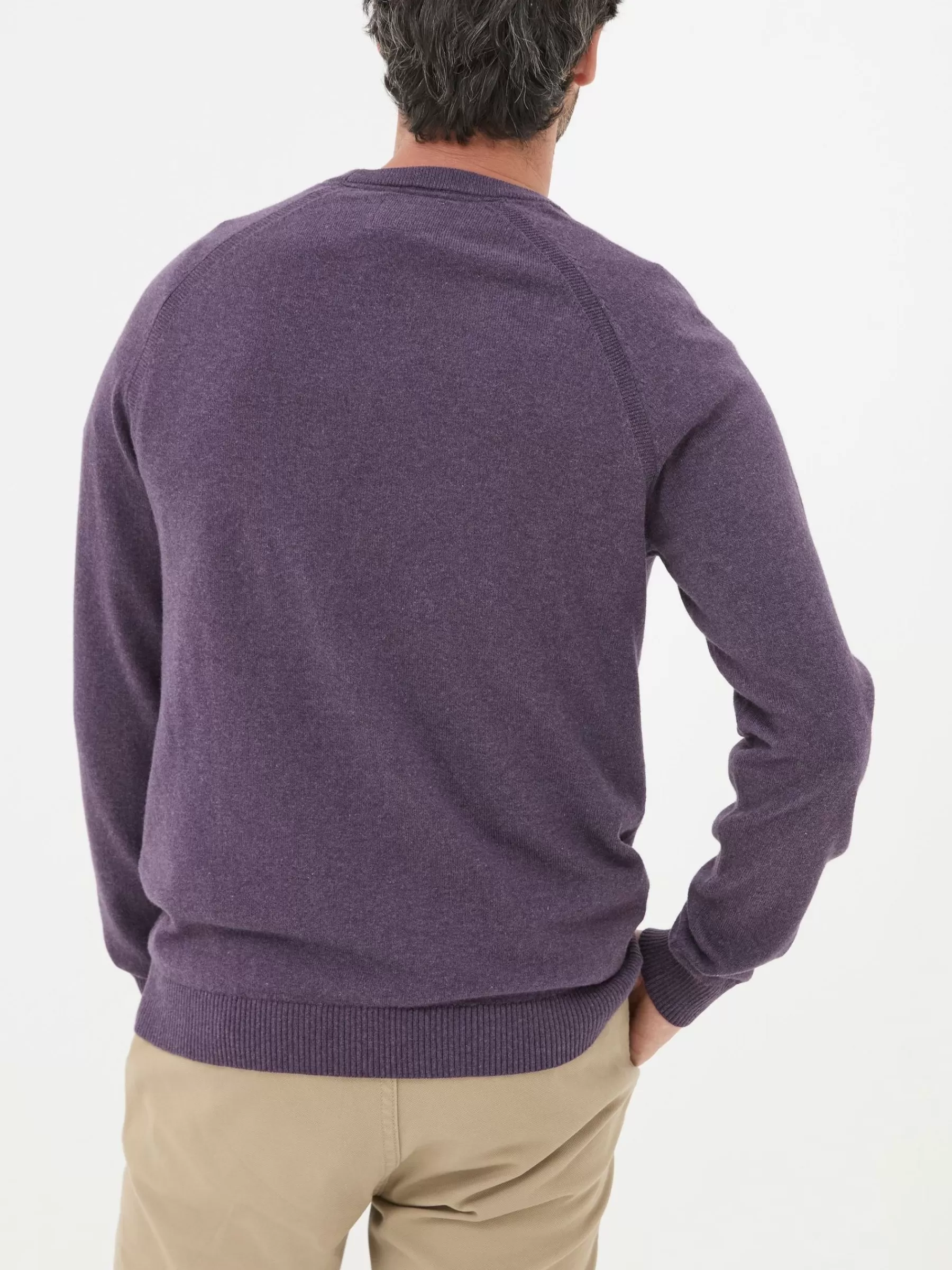 Rye Cotton Cashmere Crew Neck Jumper*FatFace Cheap