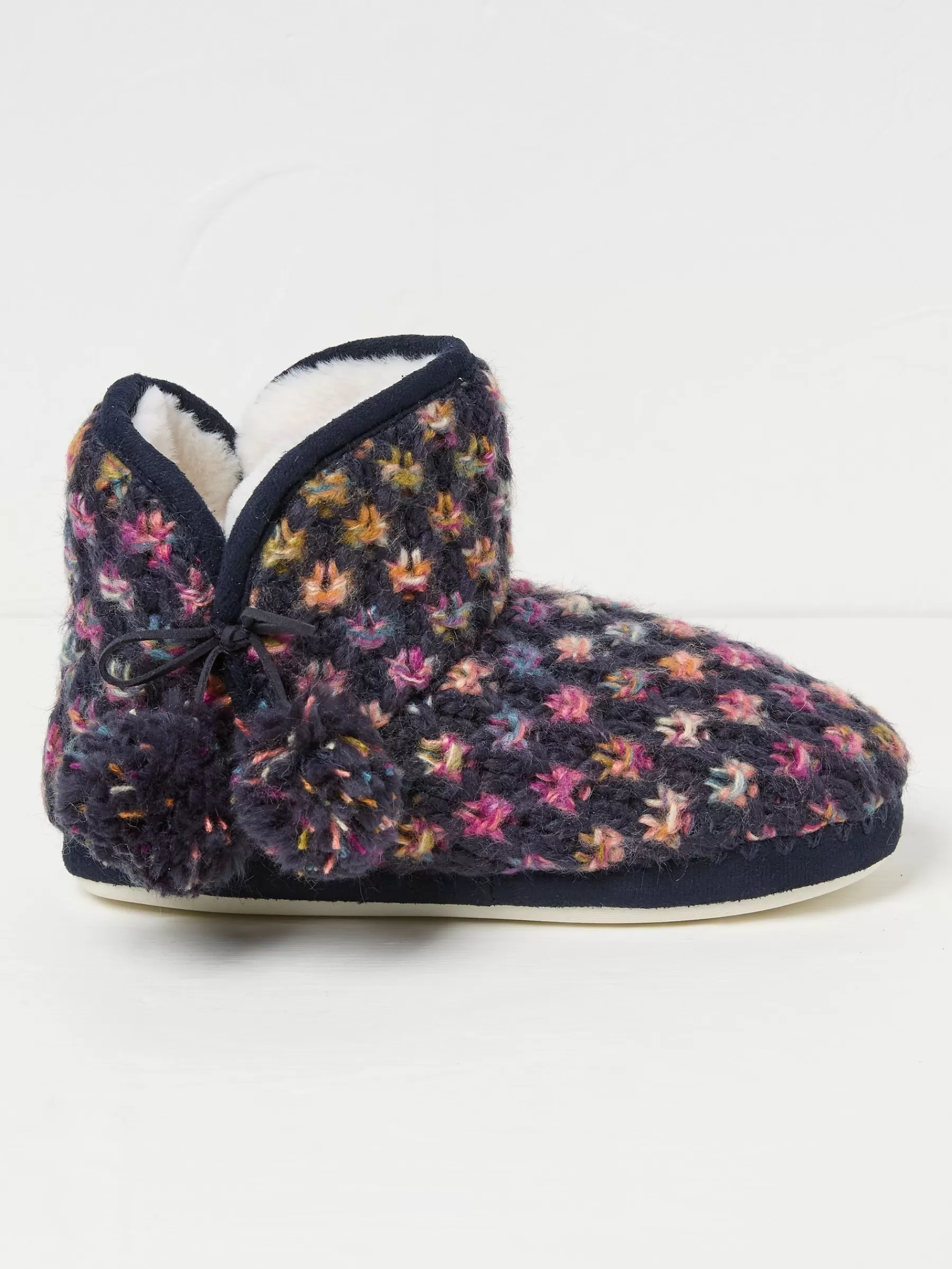 Sara Knit Slippers Boots*FatFace Store