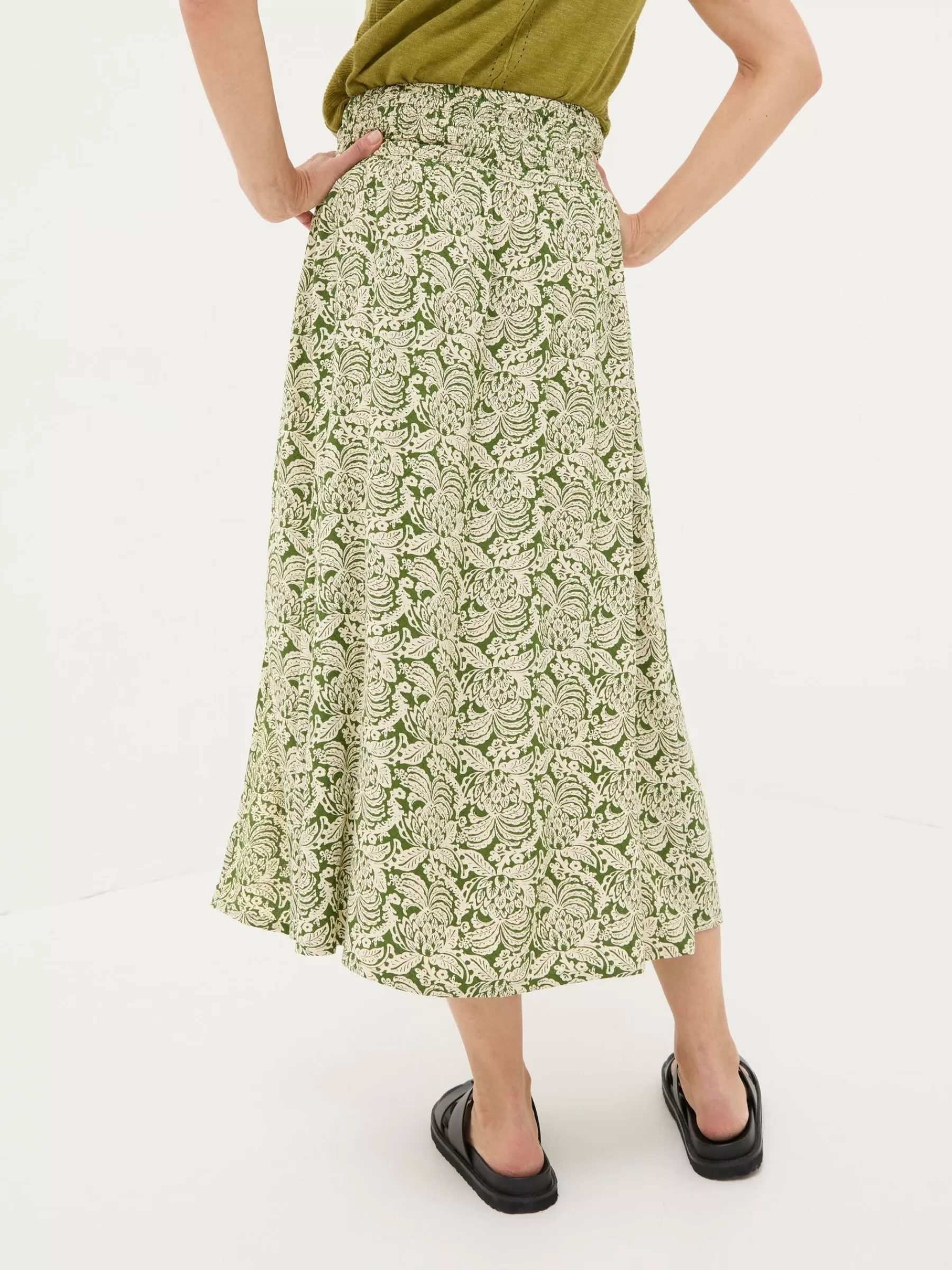 Sascha Damask Floral Midi Skirt*FatFace New