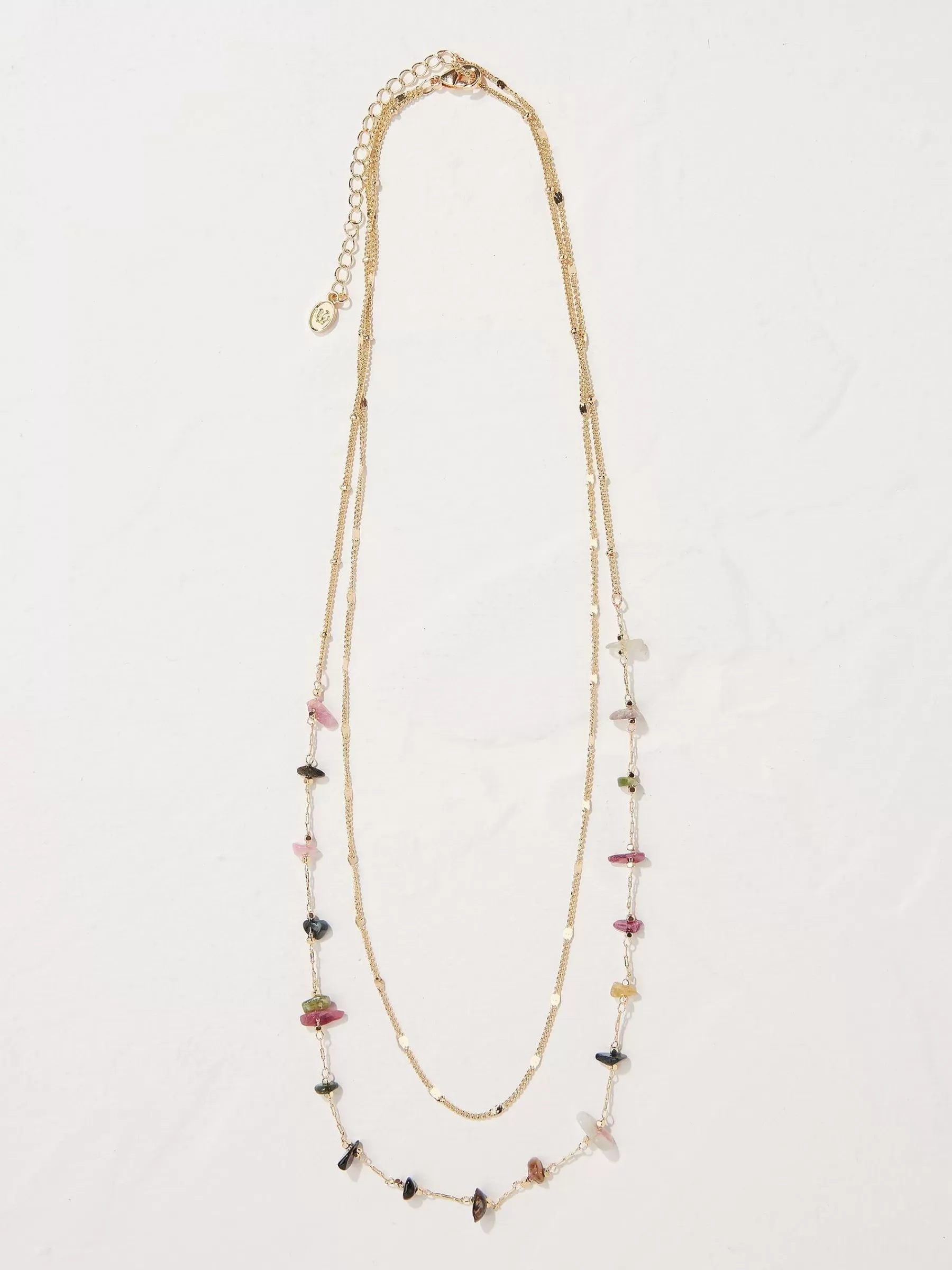 Semi Precious Layered Necklace*FatFace Flash Sale