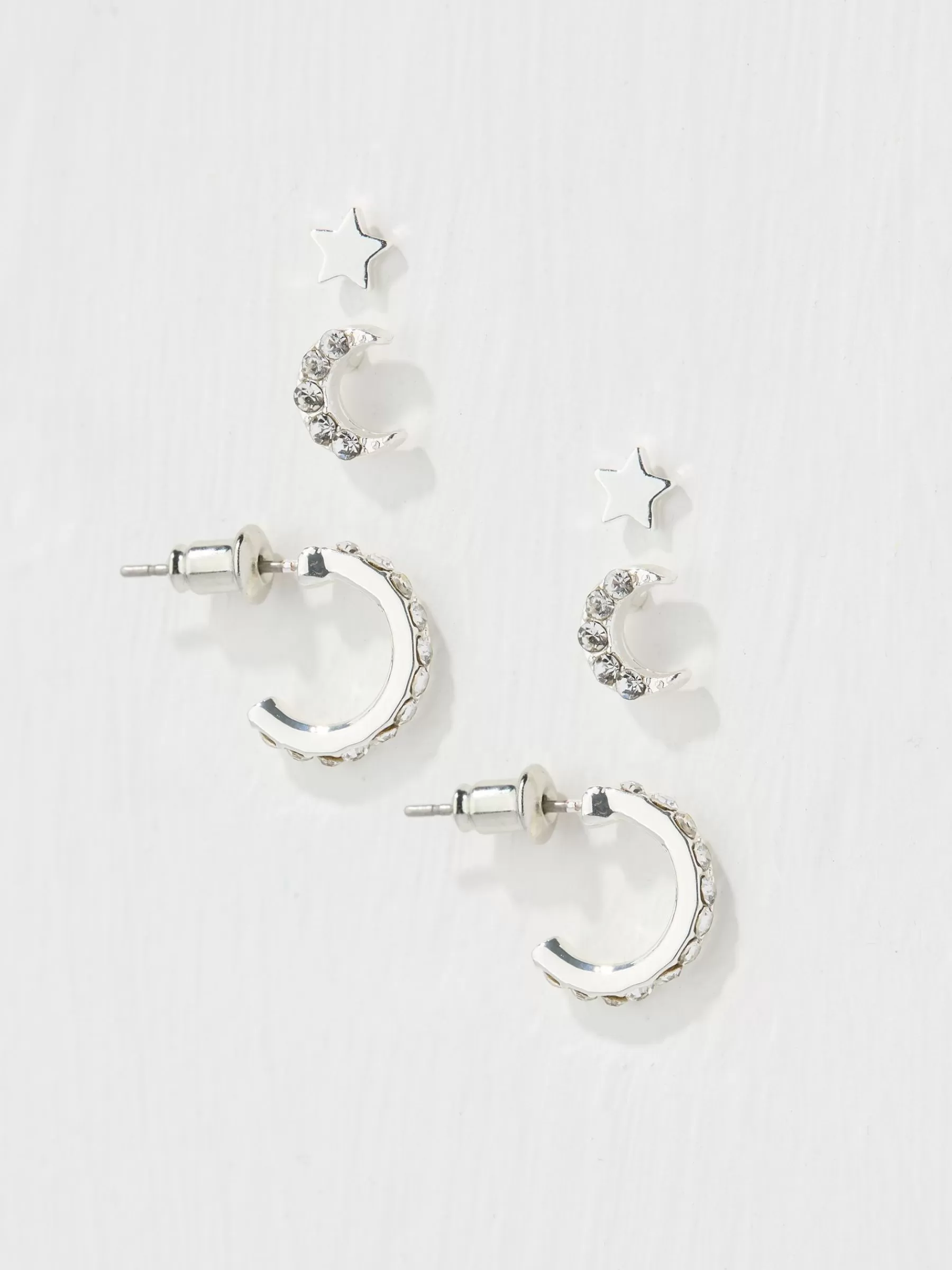 Star Moon Multi Pack Earrings*FatFace Sale