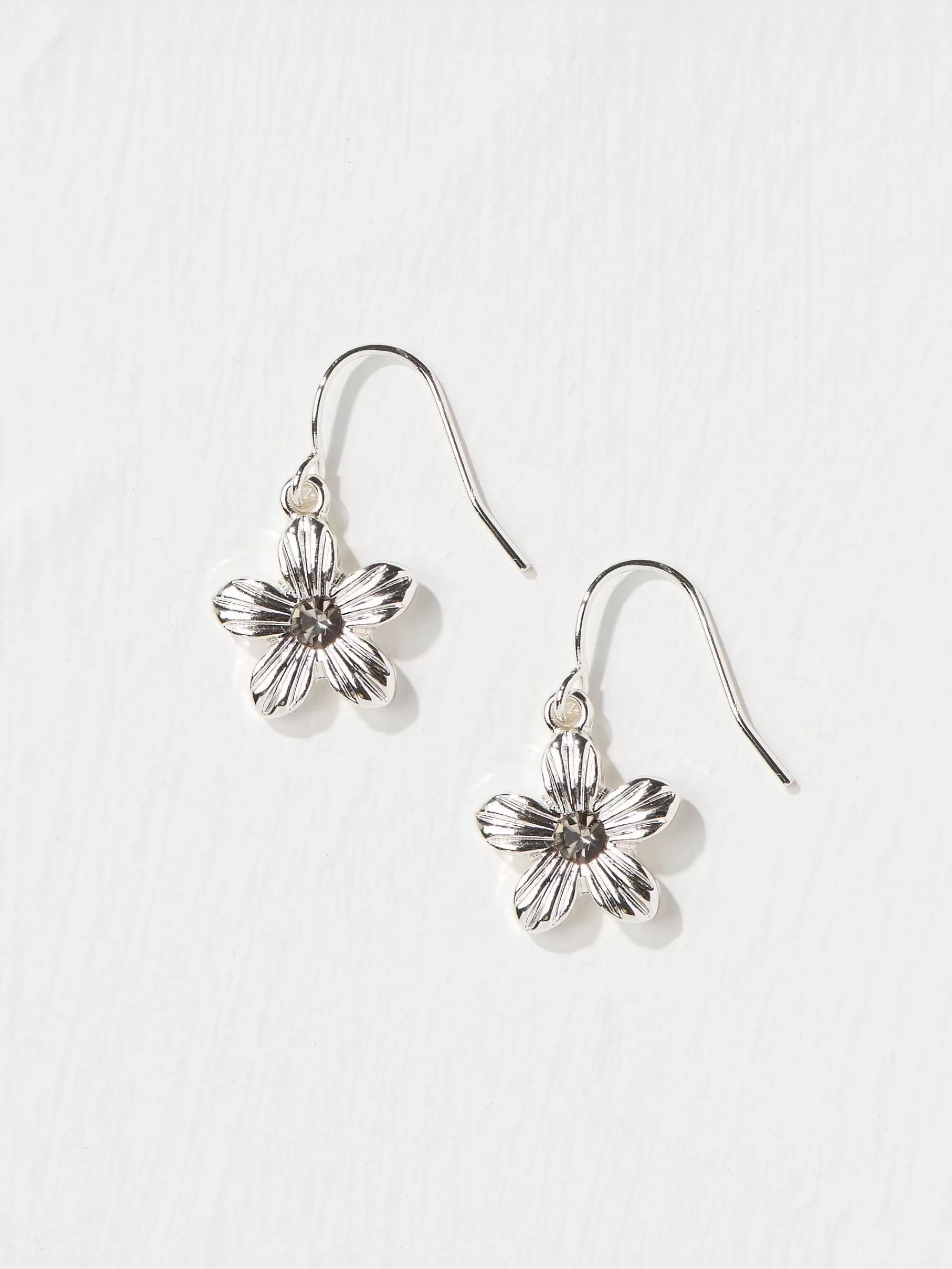 Tone Floral Drop Earrings*FatFace Cheap