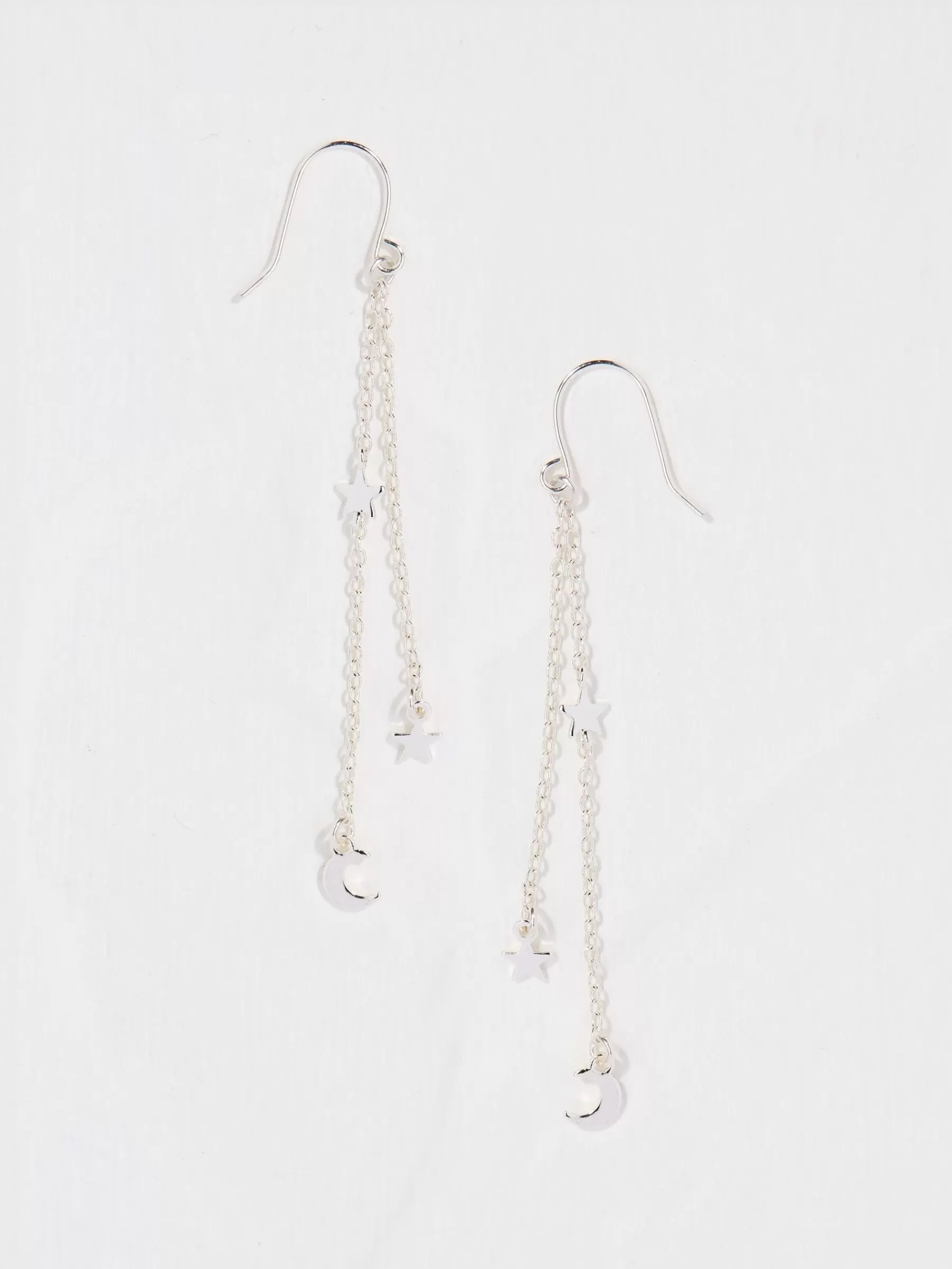 Star Chain Earrings*FatFace Shop