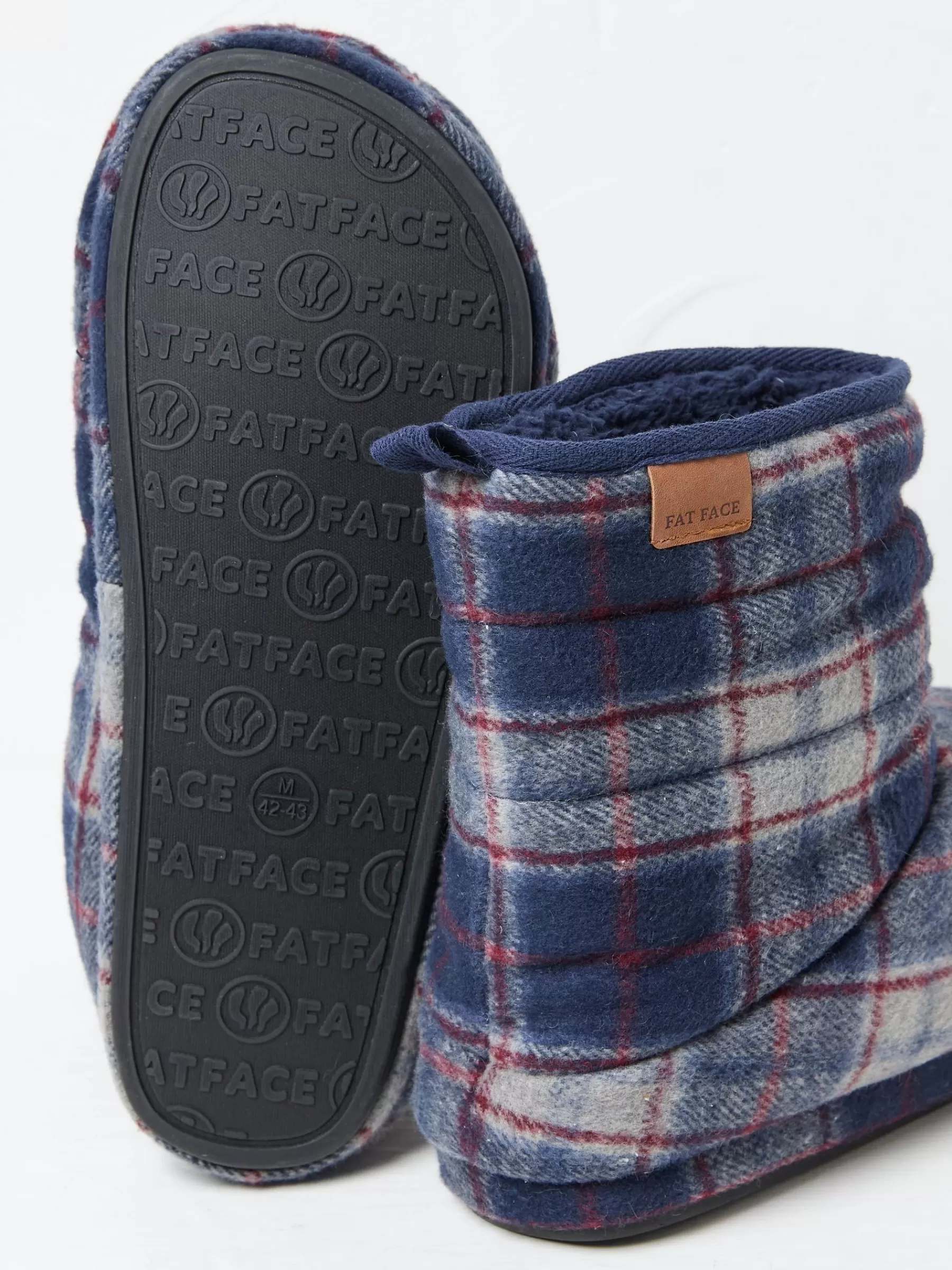 Sussex Check Boot Slippers*FatFace Cheap