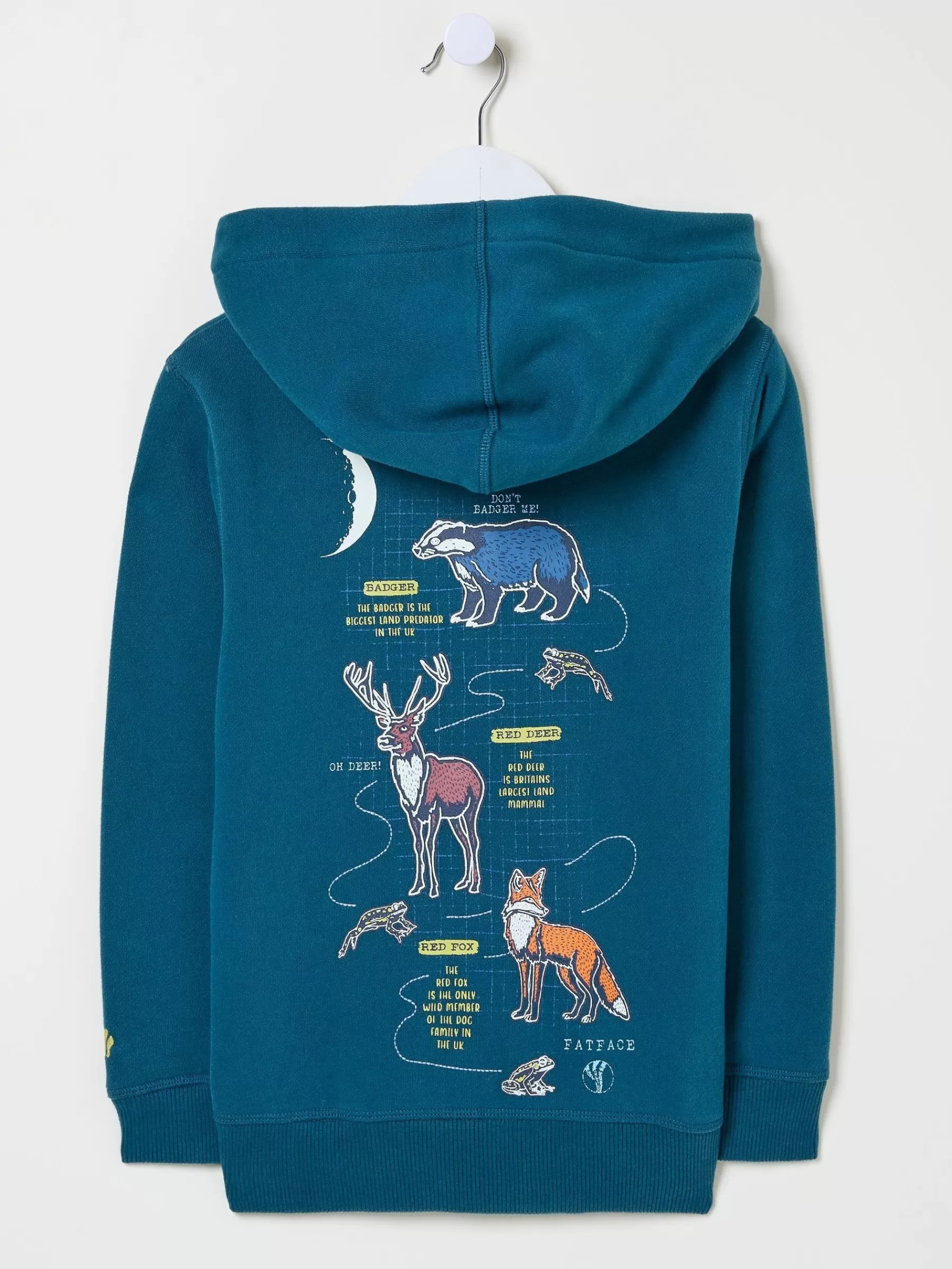 Animal Zip Through Hoodie*FatFace Best Sale