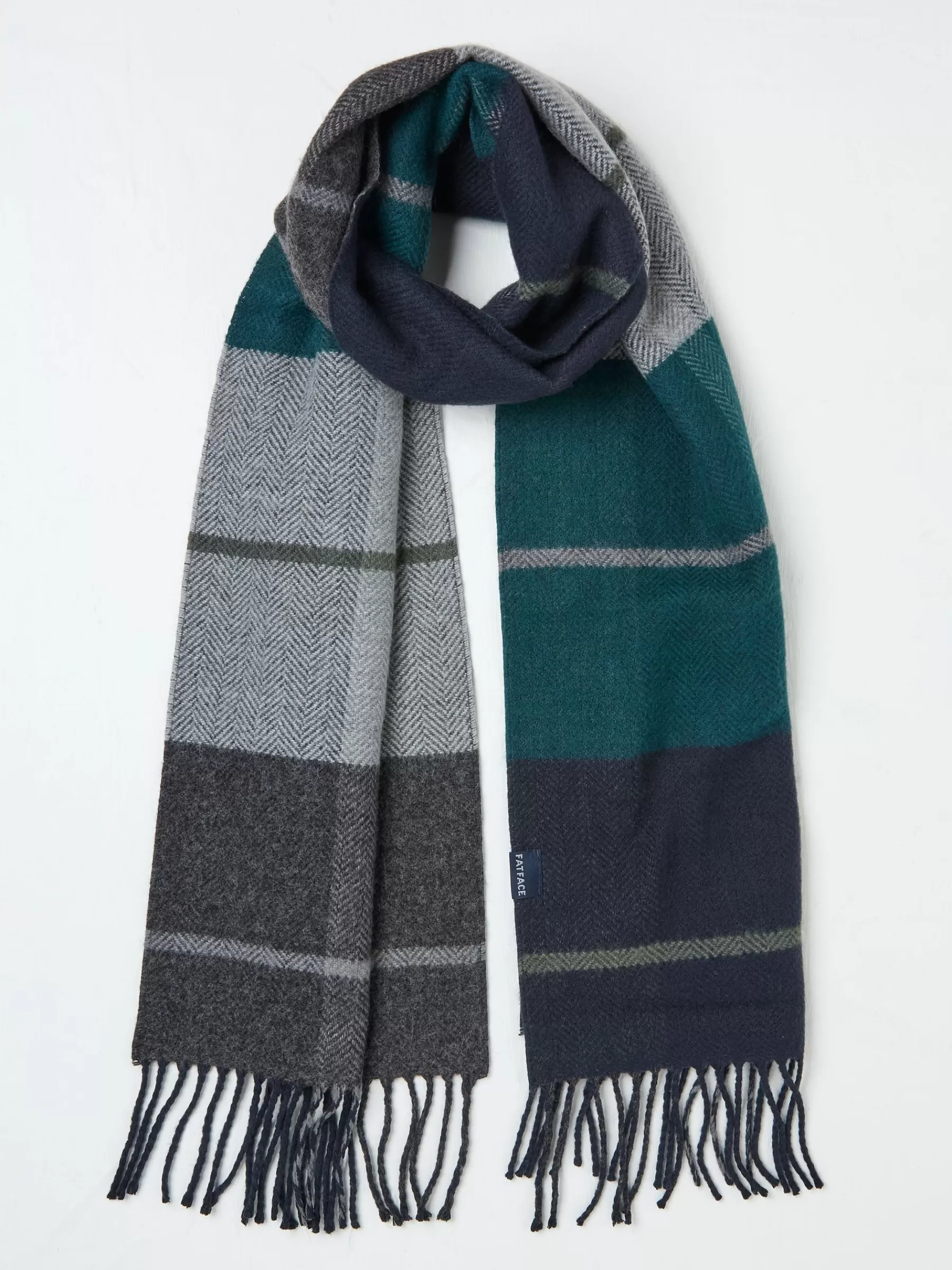 Oscar Check Scarf*FatFace Sale