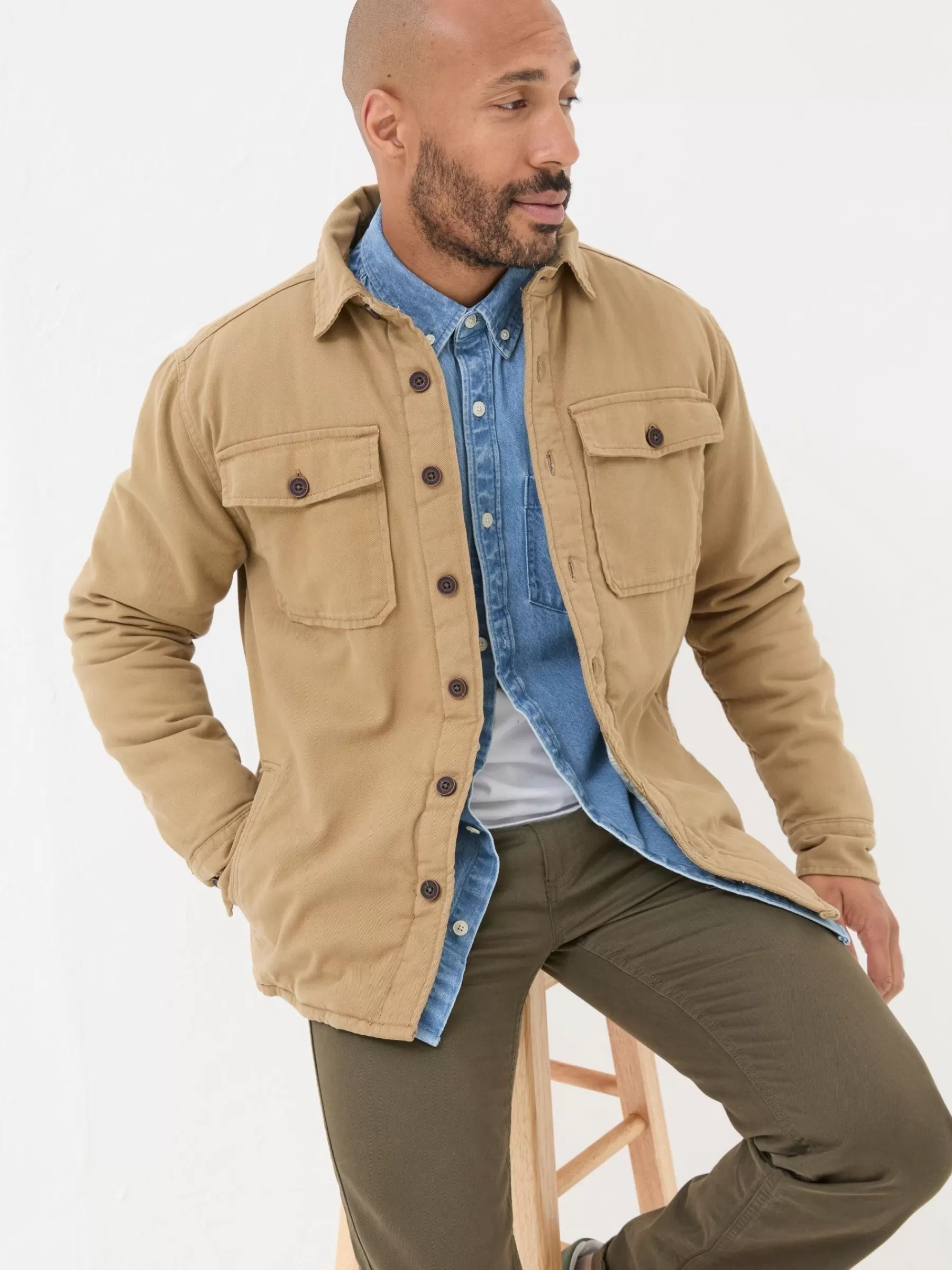 Walderton Overshirt*FatFace Cheap