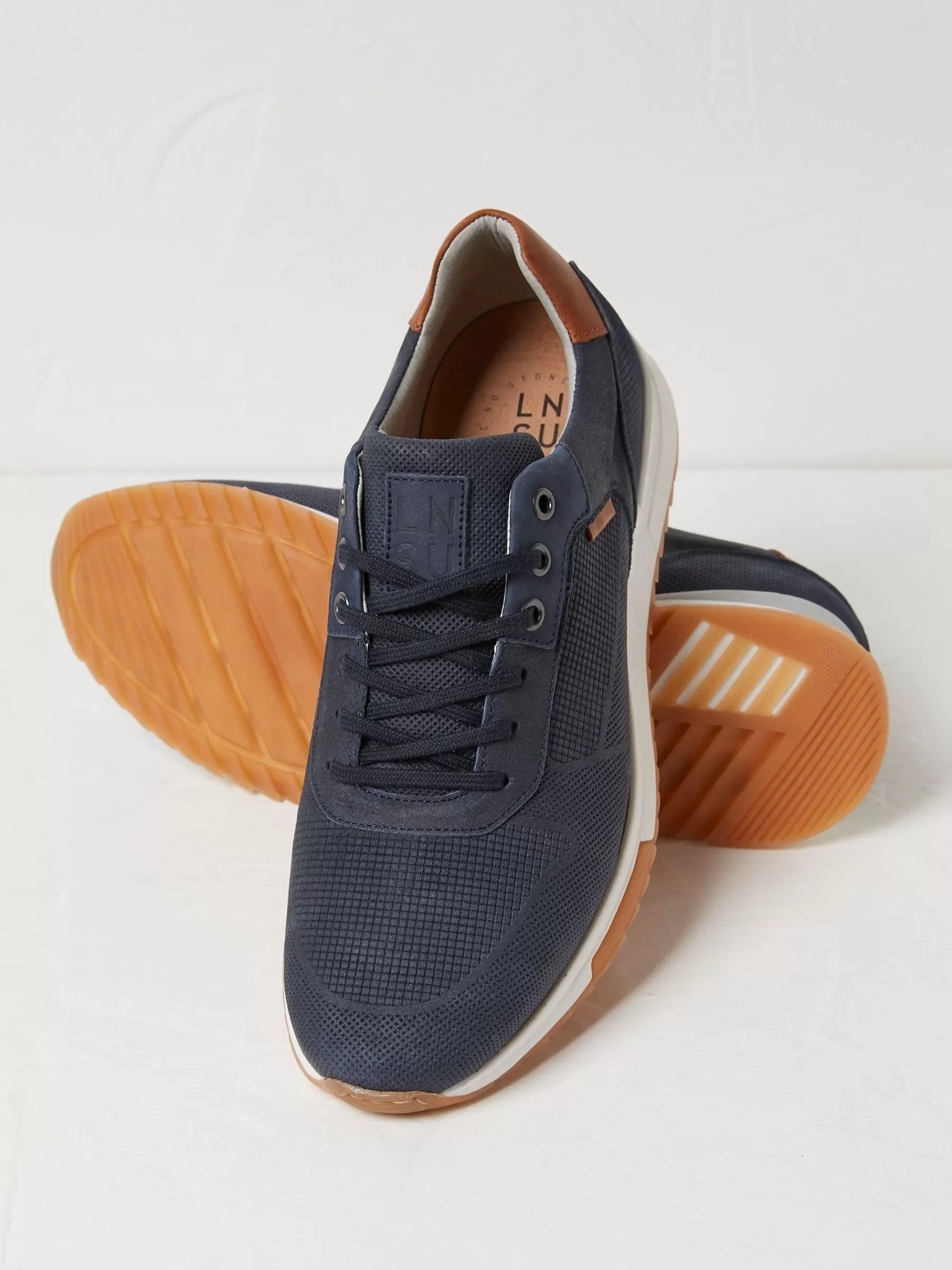 Wells Leather Runner Trainers*FatFace Online