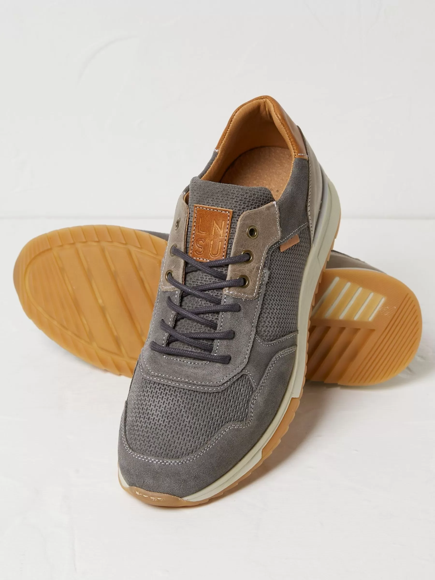 Wells Leather Runner Trainers*FatFace Cheap