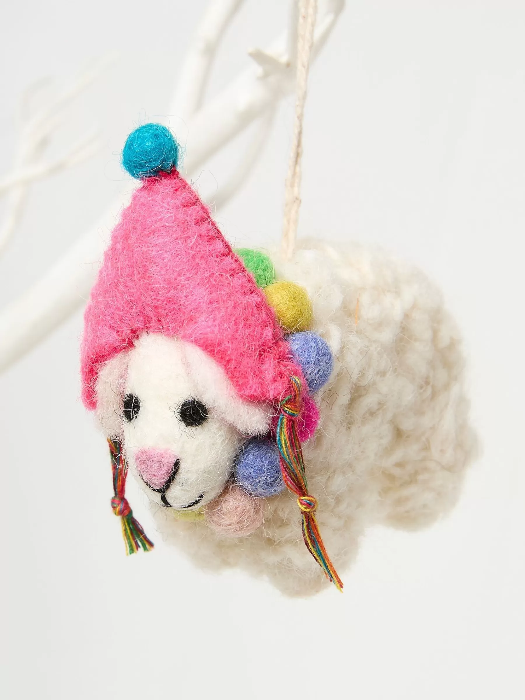 Shelly Sheep Felt Decoration*FatFace Flash Sale