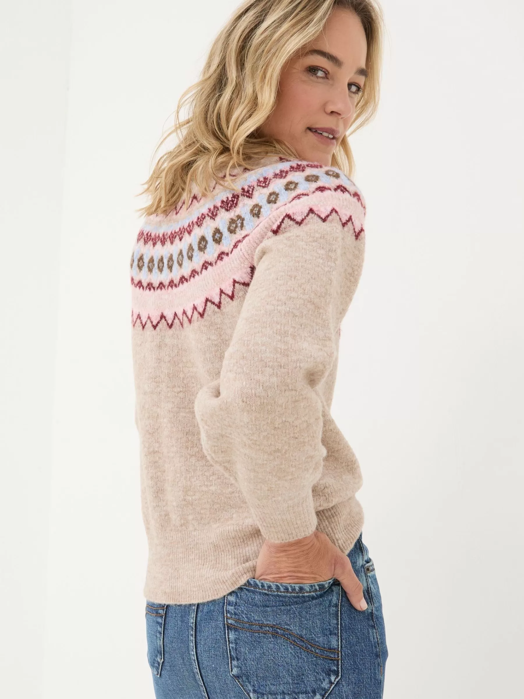 Wild Fairisle Yoke Jumper*FatFace Store