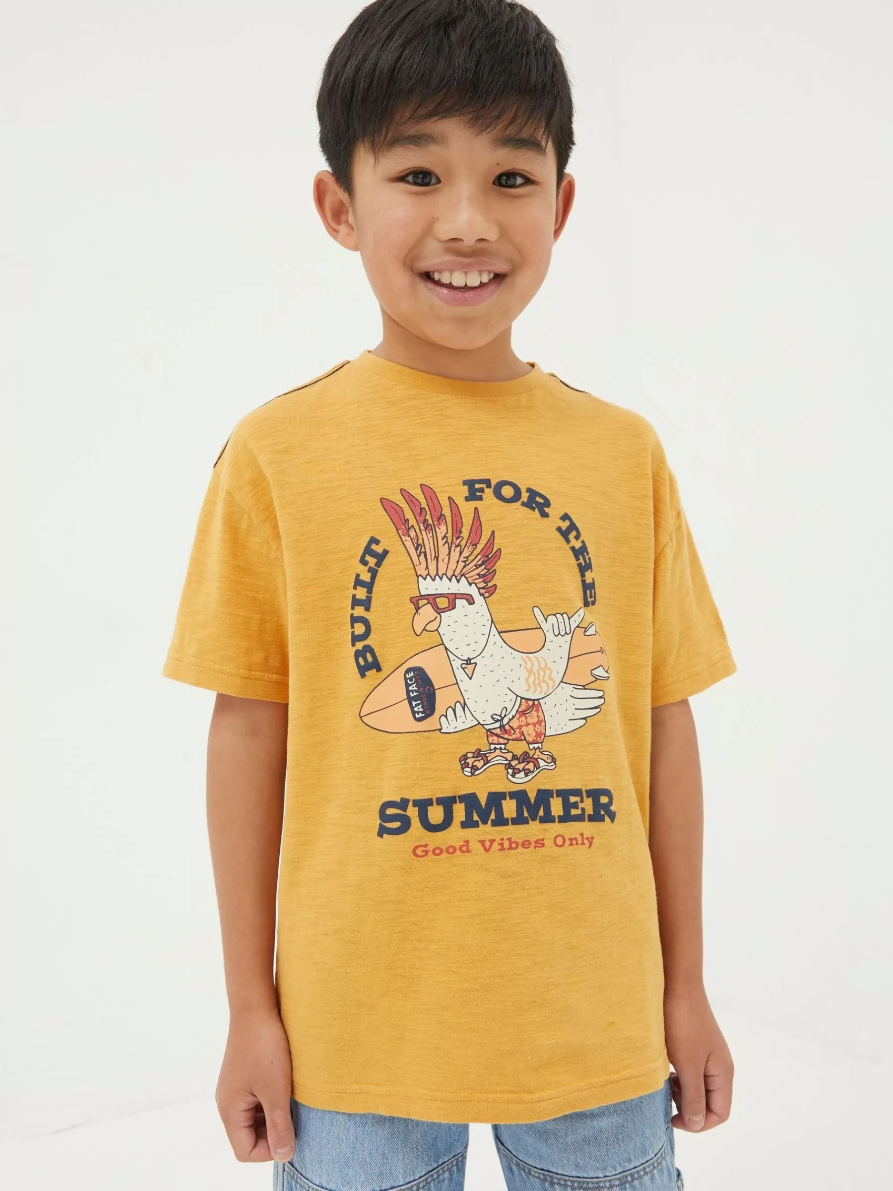 Built For Summer Jersey T-Shirt*FatFace Hot