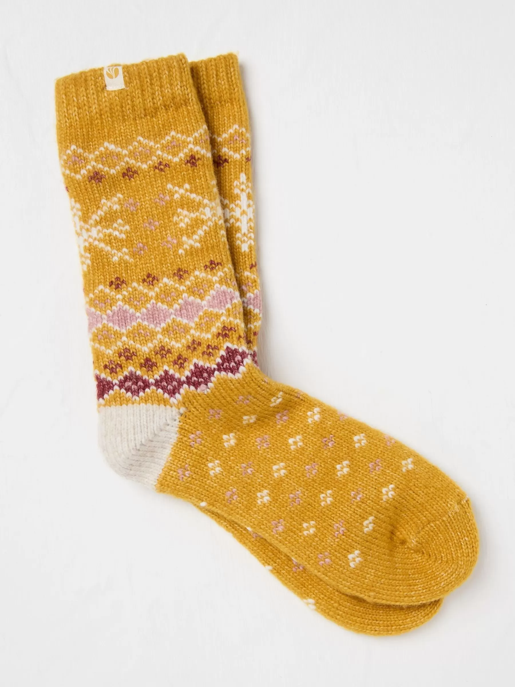 Fairisle Pattern Supersoft Socks*FatFace Sale